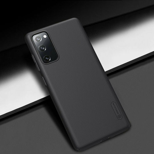 Nillkin Super Frosted Shield Umschlag Rückseite Kunststoff Schwarz (Galaxy S20 FE)