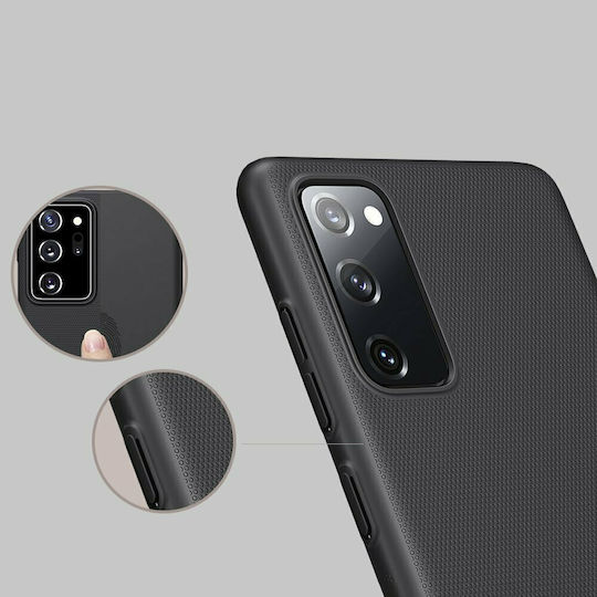 Nillkin Super Frosted Shield Umschlag Rückseite Kunststoff Schwarz (Galaxy S20 FE)