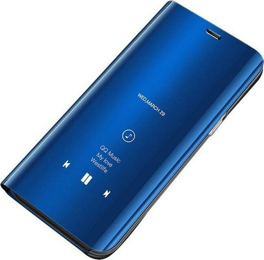 Hurtel Clear View Buchen Sie Kunststoff Blau (Redmi Note 9S / 9 Pro / 9 Pro Max)