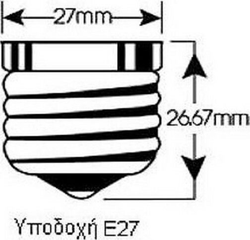 V-TAC VT-2015 Λάμπα LED 15W 130mm για Ντουί E27 και Σχήμα A65 Ψυχρό Λευκό 1350lm