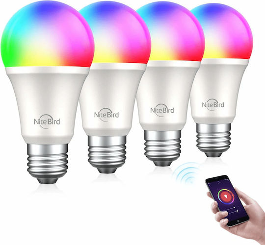 Gosund WB4 Smart LED Bulb 8W for Socket E27 and Shape A60 RGBW 800lm Dimmable