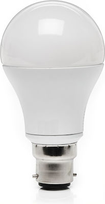 Diolamp LED Lampen für Fassung B22 und Form A60 Warmes Weiß 860lm 1Stück