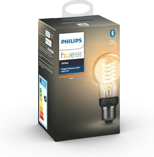Philips Smart Λάμπα LED 7W για Ντουί E27 και Σχήμα A60 Θερμό Λευκό 550lm