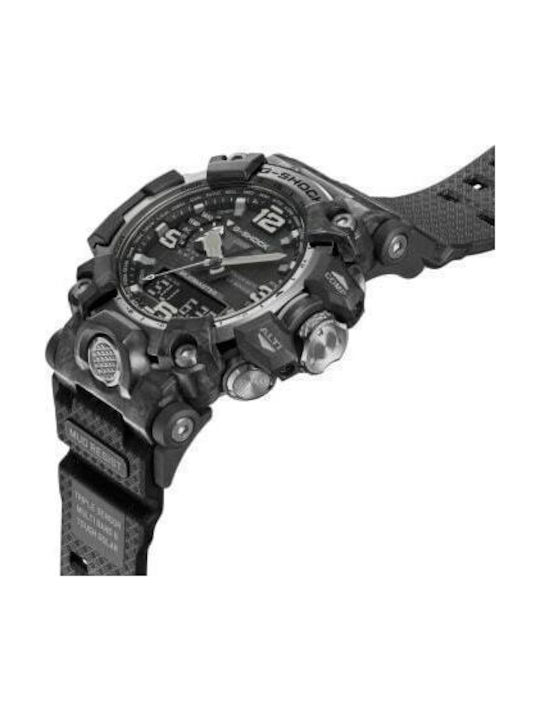Casio G-Shock Mudmaster Men's Watch 54mm Solar with Black Rubber Strap