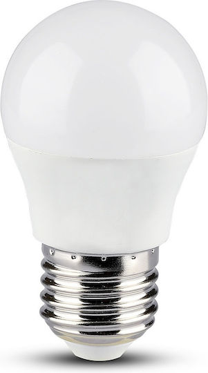 V-TAC Smart Λάμπα VT-5124 LED 4.5W για Ντουί E27 και Σχήμα G45 RGBW 300lm Dimmable
