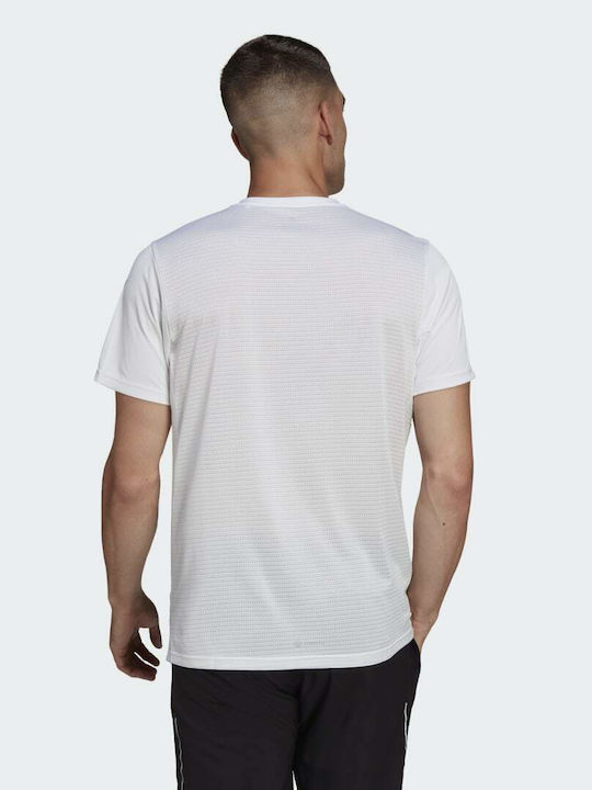 Adidas Own The Run Men's Athletic T-shirt Short Sleeve White / Reflective Silver