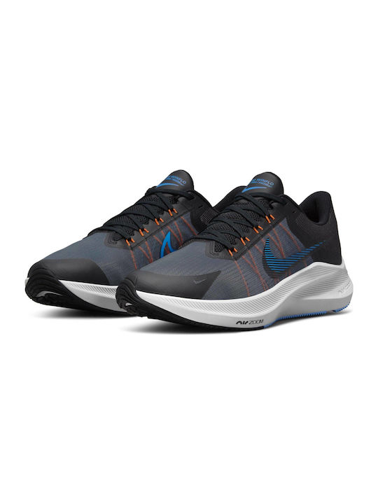 Winflo 8 Sport Shoes Running Dark Smoke Grey / Black / Coast / Total Orange