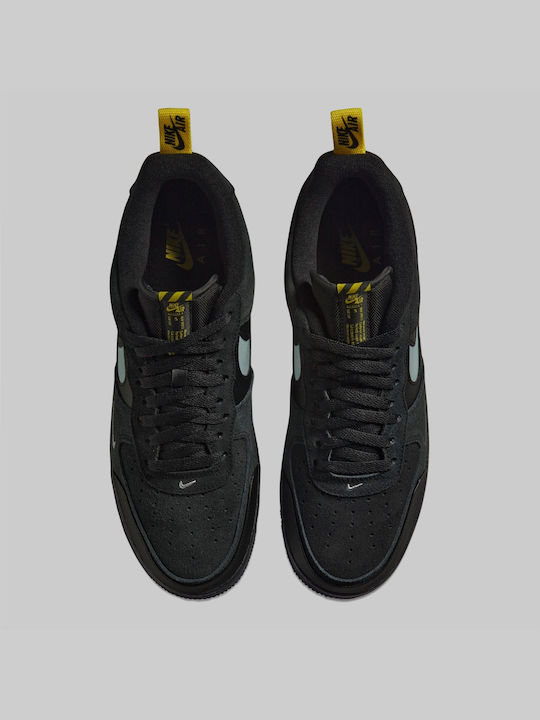 Air Force 1 Reflective Swossh Men's Sneakers Black