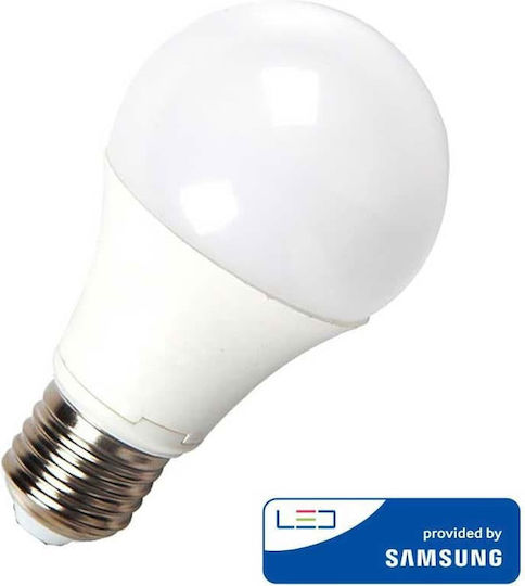 V-TAC VT-217 Λάμπα LED 17W 134mm για Ντουί E27 και Σχήμα A65 Ψυχρό Λευκό 1521lm
