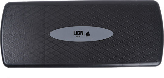 Liga Sport Aerobic Stepper cu Înălțime Reglabilă Negru/Roșu