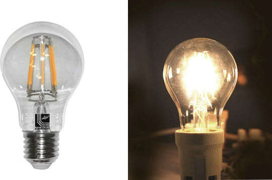 Adeleq Bec LED 8W 104mm pentru Soclu E27 și Formă A60 Alb natural 950lm