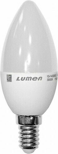 Adeleq LED Bulb 6W 102mm for Socket E14 and Shape C37 Warm White 520lm