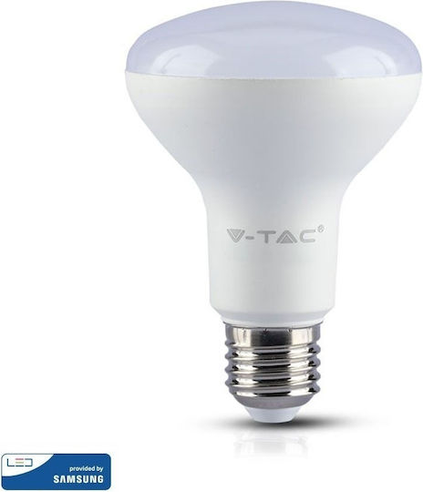 V-TAC VT-280 LED Bulb 10W 80mm for Socket E27 and Shape R80 Natural White 800lm