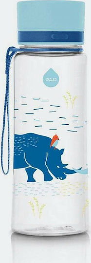 Equa Kinderflasche Kunststoff Auslaufsicher Hellblau 400ml