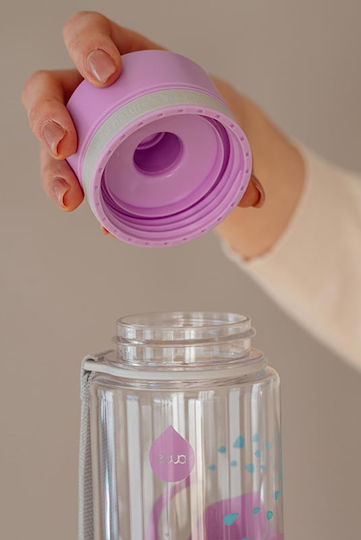Equa Παιδικό Παγούρι Πλαστικό Non Spill Λιλά 400ml