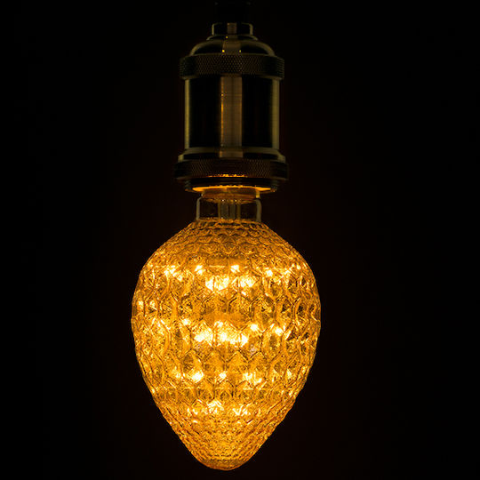 GloboStar LED крушка 3W 170mm за фасунга E27 Топло бяло 300лм