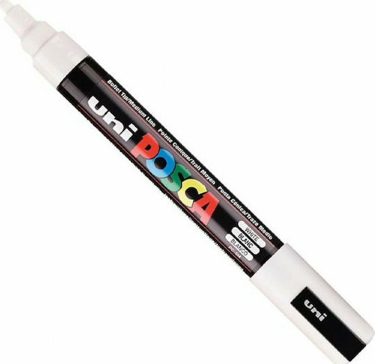 Posca PC-5M Маркер за Рисуване 2.5мм Bílý