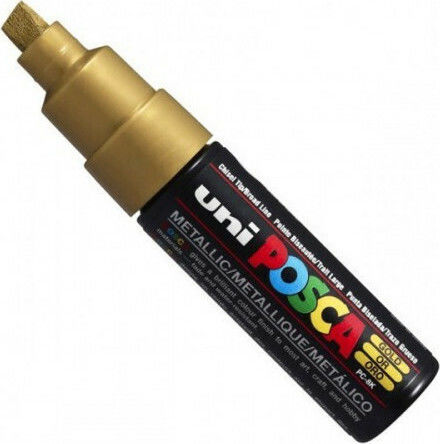 Posca PC-8K Marker Permanent 8mm Auriu