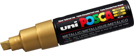 Posca PC-8K Marker Permanent 8mm Auriu
