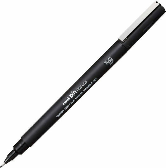 Uni-Ball Pin Line Μαρκαδόρος Σχεδίου Μαύρο 0.5mm