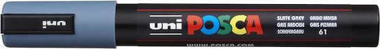Posca PC-5M Μαρκαδόρος Σχεδίου Slate Grey 2.5mm