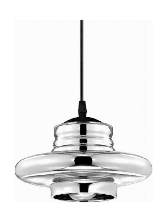 Luma Pendant Light Single-Light for Socket E27 Silver