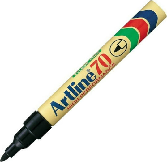 Artline 70 Ανεξίτηλος Μαρκαδόρος Μαύρος 1.5mm