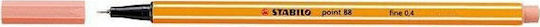 Stabilo Point 88 Design Marker 0.4mm Apricot