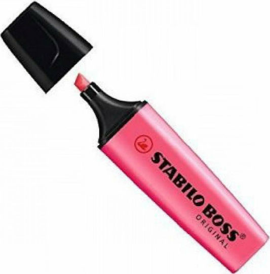 Stabilo Boss Original Μαρκαδόρος Υπογράμμισης Ροζ 5mm