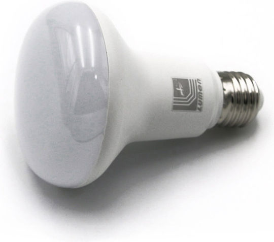 Adeleq Bec LED 8W 115mm pentru Soclu E27 și Formă R80 Alb rece 750lm