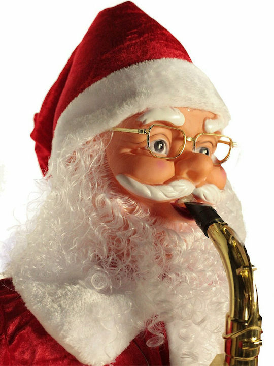 Santa Claus with Moving and Music Red 160cm