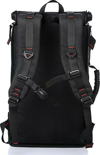 Kaka Carry On Durable Sack Voyage Back 40lt Black Fabric L55xW20xH32cm