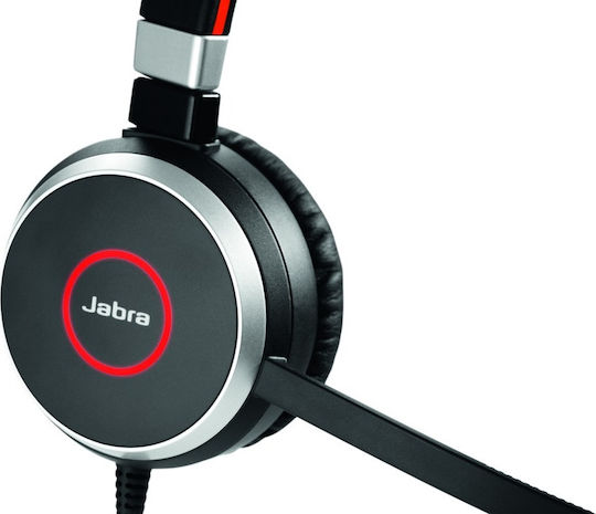 Jabra Evolve 30 II UC Spare На ушите Мултимедийни слушалки с микрофон и връзка 3,5 мм жак в Черен цвят