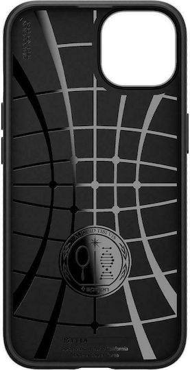 Spigen Liquid Air Back Cover Silicone Matte Black (iPhone 13)