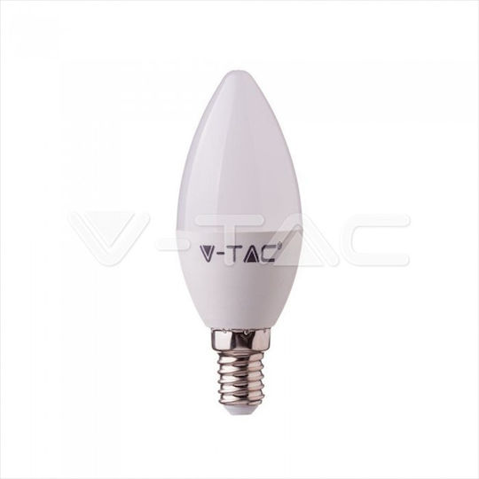 V-TAC Smart Bulb VT-2214 LED 3.5W for Socket E14 and Shape C35 RGBW 320lm Dimmable