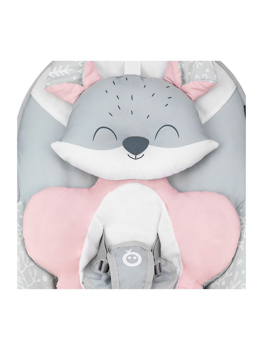 Momi Electric Baby Relax Luis with Music and Vibration Pink for Child up to 9kg