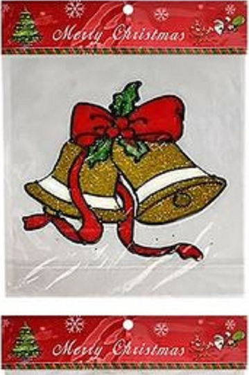 XMASfest Χριστουγεννιάτικα Aufkleber für das Fenster 20x20cm. (Μiverse Designs)