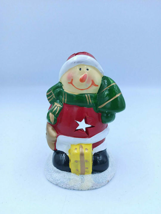 TnS Christmas Ceramic Candlestick 13x7.5cm (Μiscellaneous Designs)