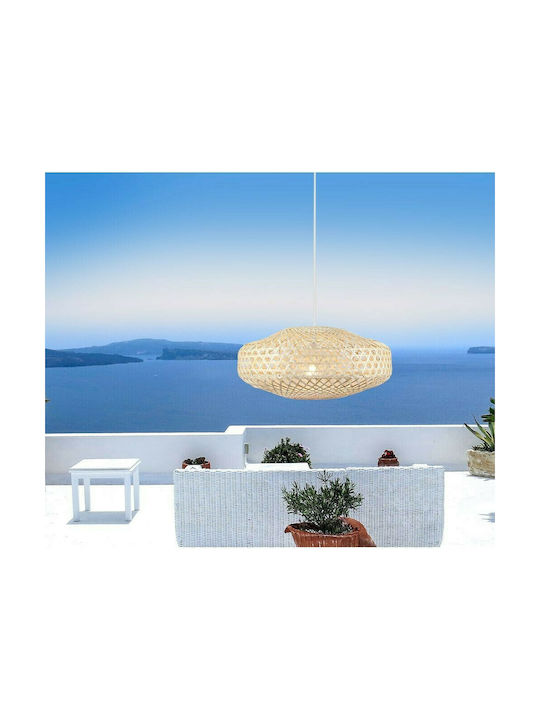 Luma Pendant Light Single-Light for Socket E27 Beige