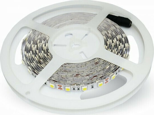 V-TAC LED-Streifen 12V Gelb Licht 5m Typ SMD5050 mit Netzteil