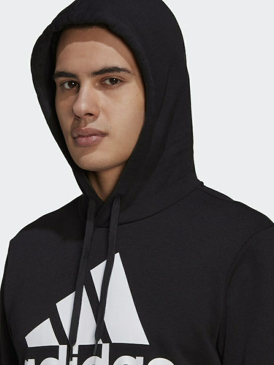 Essentials Sweatshirt With Hood Black