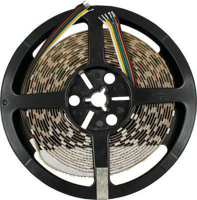 GloboStar Bandă LED Alimentare 24V RGBW Lungime 5m și 60 LED-uri pe Metru SMD5050