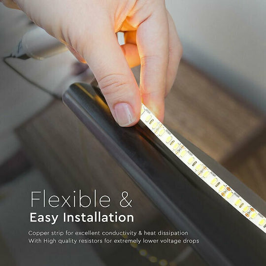 V-TAC LED Strip 12V Cold White Light 5m Type SMD3014