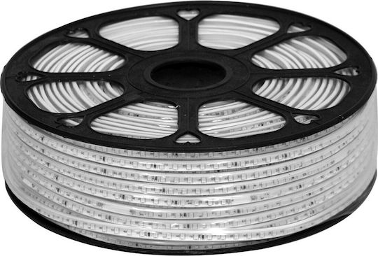 GloboStar Αδιάβροχη Ταινία LED 220V Πράσινο Φως 1m Τύπου SMD2835