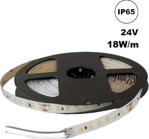 Cubalux Waterproof LED Strip TΩRA 24V Warm White Light 5m