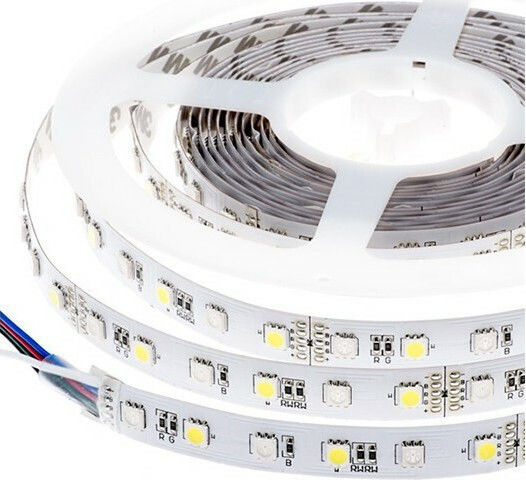 Aca Αδιάβροχη Ταινία LED 24V Ψυχρό Λευκό Φως 1m Τύπου SMD2835