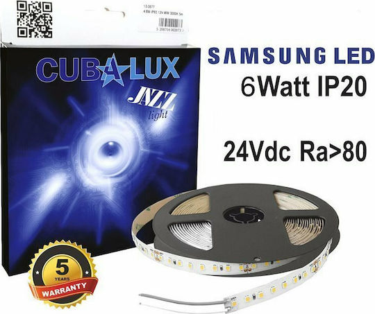 Cubalux LED Strip 24V Warm White Light 5m