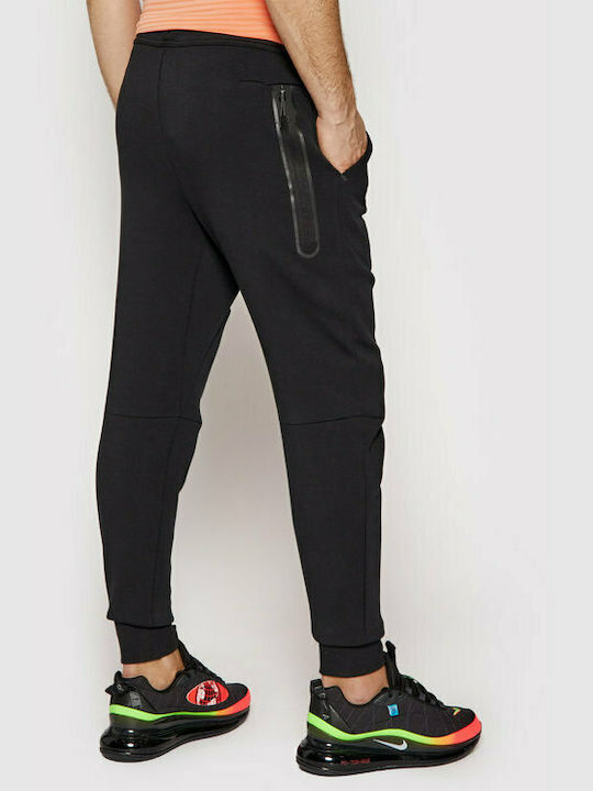 Nike Sportswear Tech Fleece Παντελόνι Φόρμας με Λάστιχο Μαύρο