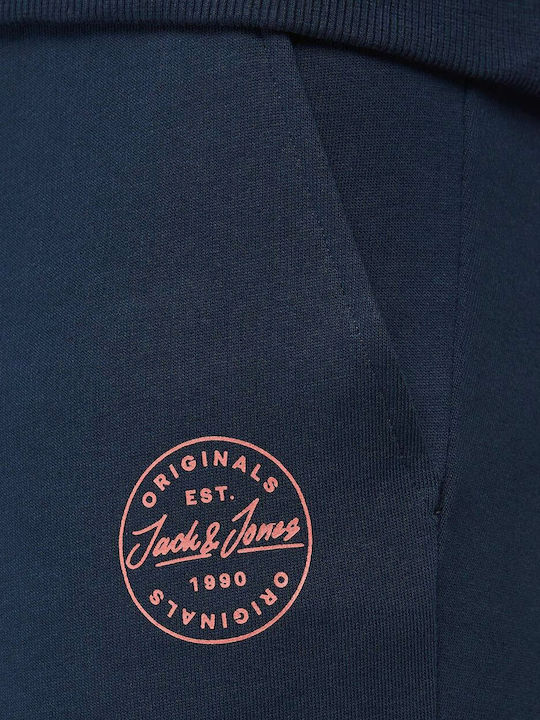 Gordon Jogginghose mit Gummizug Marineblau