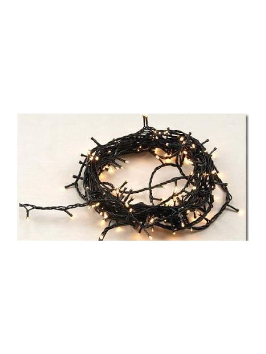 200 Lights LED 13m. Warm White in String 1pcs